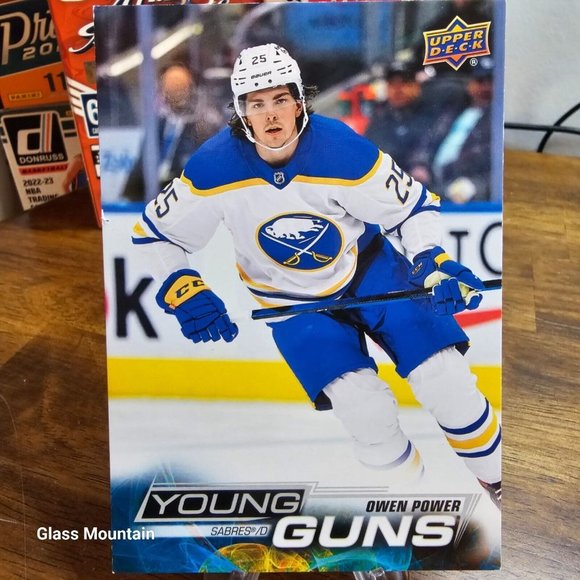 SOLD - 2022-23 Upper Deck NHL Hockey Series 1 Jumbo Young Guns Owen Power #228 - Picture 2 of 3